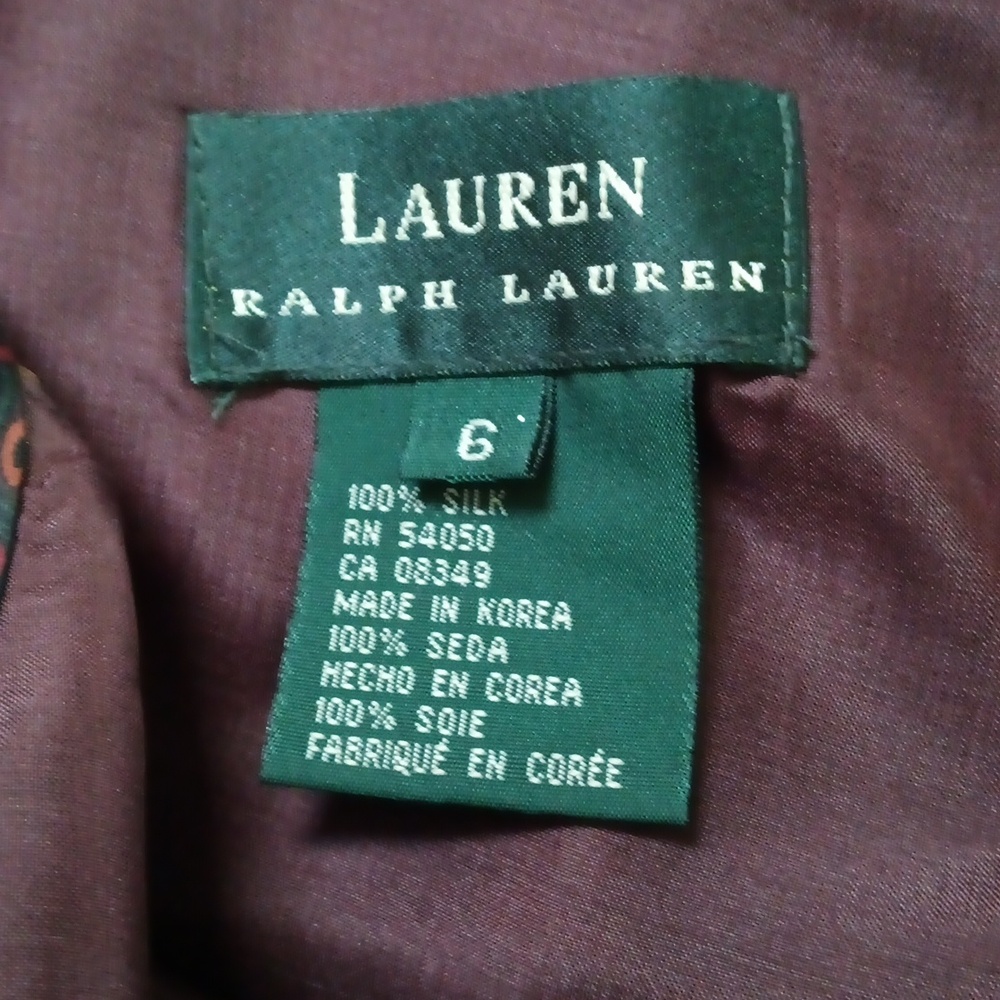 Ralph Lauren 90's vintage midi dress - Picture 3 of 4
